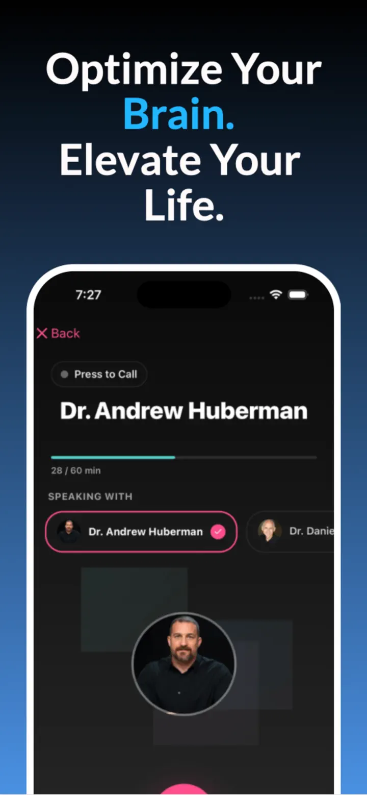 A screen from Core Neuro Health, built on Tribed.